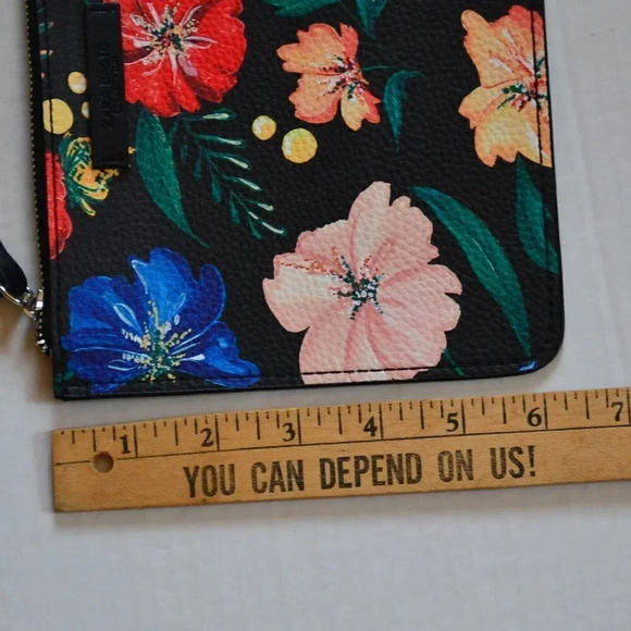 ZARA Floral Print  Zippered Pouch - Picture 7 of 9